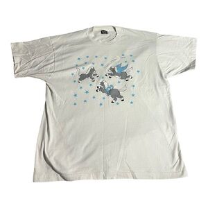 🥰 Rare Y2K FLYING unicorn T 🤩